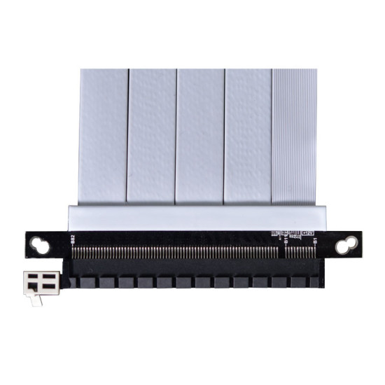 Kábel Riser Lian Li PW-PCI-4-60X PCIE4.0 fehér - 60cm Kábel Riser Lian Li PW-PCI-4-60X PCIE4.0 fehér - 60cm