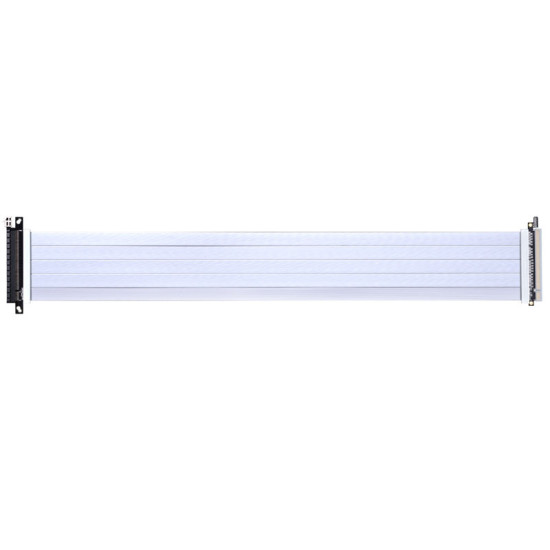 Kábel Riser Lian Li PW-PCI-4-60X PCIE4.0 fehér - 60cm Kábel Riser Lian Li PW-PCI-4-60X PCIE4.0 fehér - 60cm