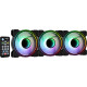 Ventilátor Aerocool Mirage 12 ARGB Pro 12cm RGB LED 3db-os + Vezérlő Ventilátor Aerocool Mirage 12 ARGB Pro 12cm RGB LED 3db-os + Vezérlő
