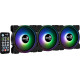 Ventilátor Aerocool Saturn 12F ARGB Pro 12cm RGB LED 3db-os + vezérlő