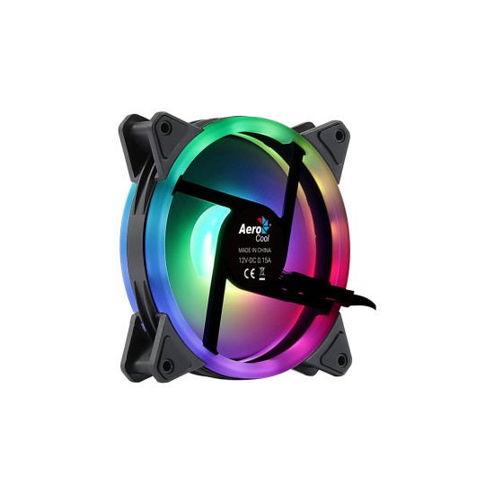 Ventilátor Aerocool Duo 12 ARGB 12cm ARGB LED Ventilátor Aerocool Duo 12 ARGB 12cm ARGB LED