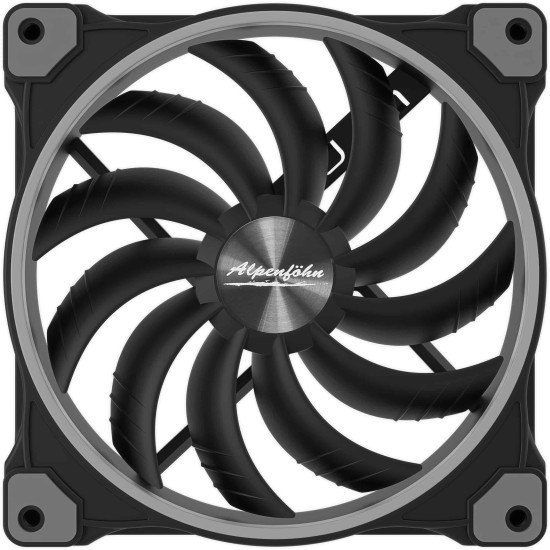 Ventilátor Alpenföhn Wing Boost 3 ARGB High Speed PWM 14cm Fekete 3db-os Ventilátor Alpenföhn Wing Boost 3 ARGB High Speed PWM 14cm Fekete 3db-os