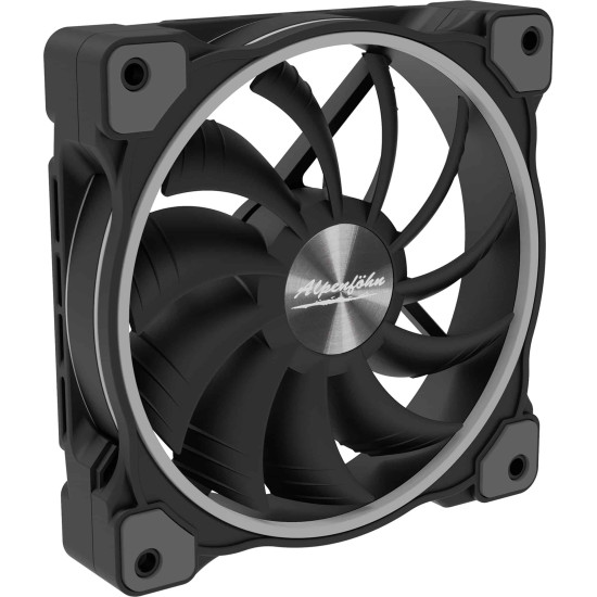 Ventilátor Alpenföhn Wing Boost 3 ARGB High Speed PWM 12cm Fekete 3db-os Ventilátor Alpenföhn Wing Boost 3 ARGB High Speed PWM 12cm Fekete 3db-os