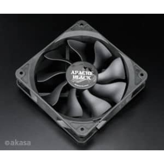 Ventilátor Akasa Apache PWM 12cm Fekete Ventilátor Akasa Apache PWM 12cm Fekete
