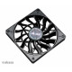 Ventilátor Akasa Slimline PWM 12cm Fekete Ventilátor Akasa Slimline PWM 12cm Fekete