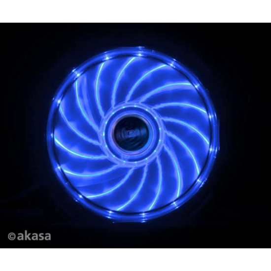 Ventilátor Akasa Vegas LED 12cm Kék Ventilátor Akasa Vegas LED 12cm Kék