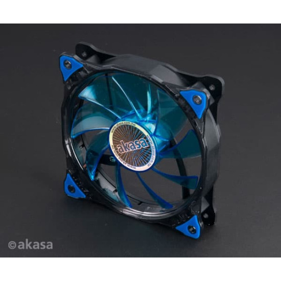 Ventilátor Akasa Vegas LED 12cm Kék Ventilátor Akasa Vegas LED 12cm Kék