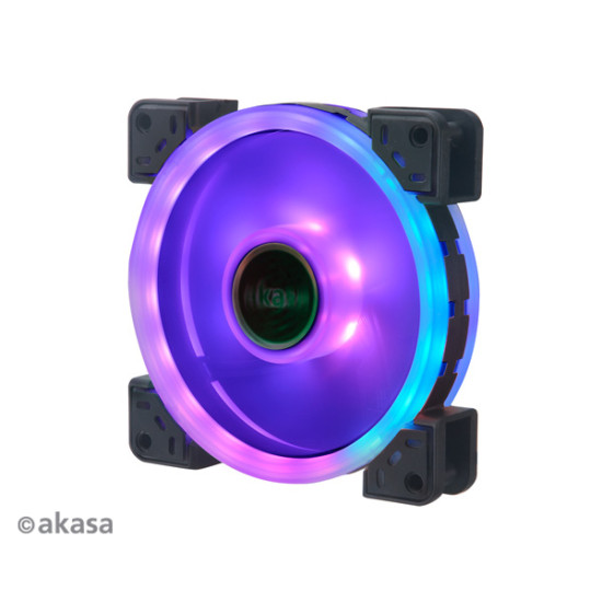 Ventilátor Akasa Vegas TLX ARGB 12cm Ventilátor Akasa Vegas TLX ARGB 12cm