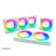 Ventilátor Akasa VEGAS A24 DUO ARGB 2x12cm PWM Ventilátor Akasa VEGAS A24 DUO ARGB 2x12cm PWM