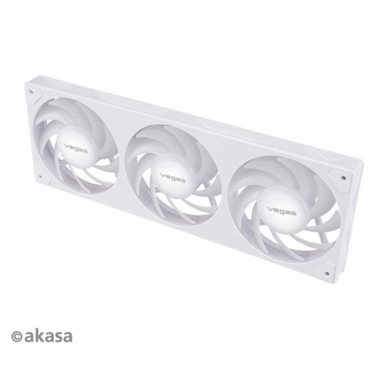Ventilátor Akasa VEGAS A36 TRIO ARGB 12cm PWM Ventilátor Akasa VEGAS A36 TRIO ARGB 12cm PWM