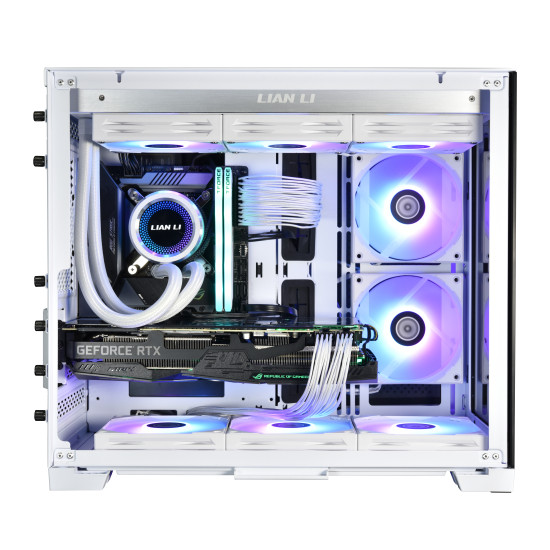 Ventilátor Lian Li ST120 RGB PWM 12cm RGB Fekete 3db-os + Vezérlő Ventilátor Lian Li ST120 RGB PWM 12cm RGB Fekete 3db-os + Vezérlő