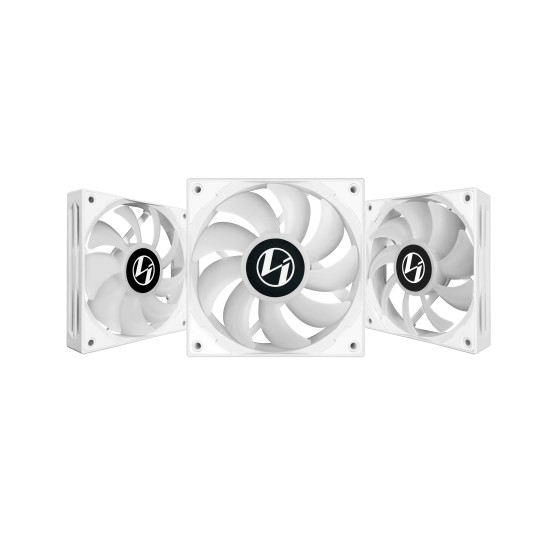 Ventilátor Lian Li ST120 RGB PWM 12cm RGB Fehér 3db-os + Vezérlő Ventilátor Lian Li ST120 RGB PWM 12cm RGB Fehér 3db-os + Vezérlő