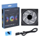 Ventilátor Lian Li UNI FAN SL-INF PWM 12cm RGB Fekete 3db-os + Vezérlő Ventilátor Lian Li UNI FAN SL-INF PWM 12cm RGB Fekete 3db-os + Vezérlő