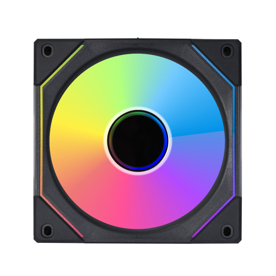 Ventilátor Lian Li UNI FAN SL-INF PWM 12cm RGB Fekete 3db-os + Vezérlő Ventilátor Lian Li UNI FAN SL-INF PWM 12cm RGB Fekete 3db-os + Vezérlő