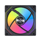 Ventilátor Lian Li UNI FAN SL-INF PWM 12cm RGB Fekete Ventilátor Lian Li UNI FAN SL-INF PWM 12cm RGB Fekete