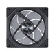 Ventilátor Lian Li UNI FAN SL-INF PWM 12cm RGB Fekete Ventilátor Lian Li UNI FAN SL-INF PWM 12cm RGB Fekete