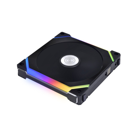 Ventilátor Lian Li UNI FAN SL140 V2 RGB PWM 14cm Fekete Ventilátor Lian Li UNI FAN SL140 V2 RGB PWM 14cm Fekete