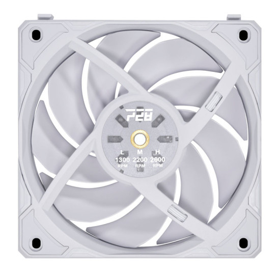 Ventilátor Lian Li UNI FAN P28 PWM - 120mm, fehér Ventilátor Lian Li UNI FAN P28 PWM - 120mm, fehér