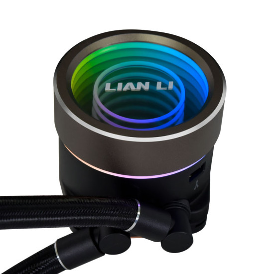Processzor hűtő AIO Lian Li GALAHAD II ARGB 24cm Fekete Processzor hűtő AIO Lian Li GALAHAD II ARGB 24cm Fekete