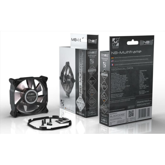Ventilátor Noiseblocker MULTIFRAME S M12-2 12cm Ventilátor Noiseblocker MULTIFRAME S M12-2 12cm