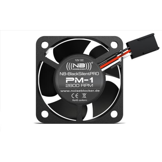 Ventilátor Noiseblocker BlackSilent PRO PM-1 4cm Ventilátor Noiseblocker BlackSilent PRO PM-1 4cm