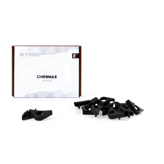 Ventilátor kiegészítő NA-SAVP1 chromax.black vibráció csökkentő 12/14cm Ventilátor kiegészítő NA-SAVP1 chromax.black vibráció csökkentő 12/14cm