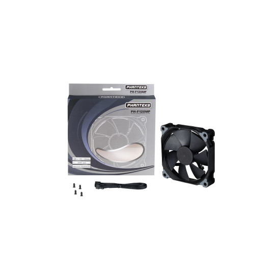 Ventilátor PHANTEKS PH-F120MP V2 12cm Fekete Ventilátor PHANTEKS PH-F120MP V2 12cm Fekete