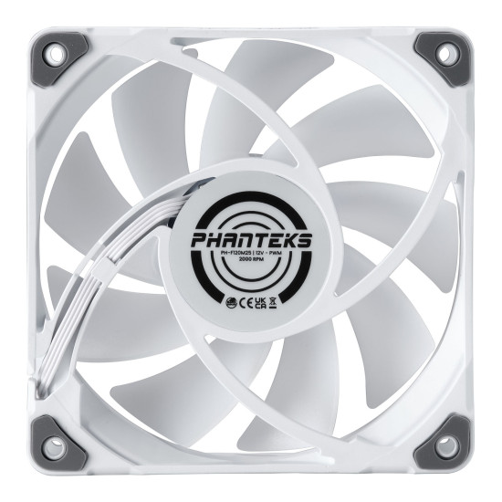 Ventilátor PHANTEKS M25 D-RGB PWM 12cm Fehér Ventilátor PHANTEKS M25 D-RGB PWM 12cm Fehér