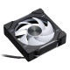 Ventilátor PHANTEKS D30 PWM Regular Airflow D-RGB L 12cm, Fekete Ventilátor PHANTEKS D30 PWM Regular Airflow D-RGB L 12cm, Fekete