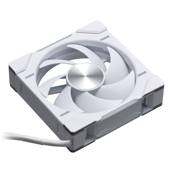 Ventilátor PHANTEKS D30 PWM Regular Airflow D-RGB L 12cm, Fehér Ventilátor PHANTEKS D30 PWM Regular Airflow D-RGB L 12cm, Fehér