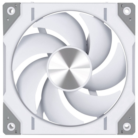 Ventilátor PHANTEKS D30 PWM Regular Airflow D-RGB L 12cm, Fehér Ventilátor PHANTEKS D30 PWM Regular Airflow D-RGB L 12cm, Fehér