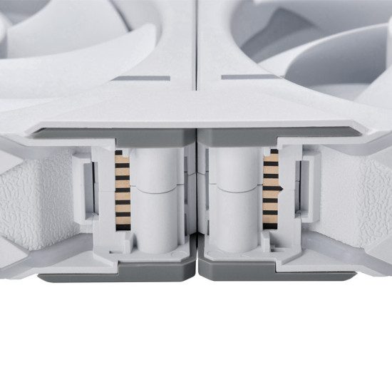 Ventilátor PHANTEKS D30 PWM Regular Airflow D-RGB L 12cm, Fehér Ventilátor PHANTEKS D30 PWM Regular Airflow D-RGB L 12cm, Fehér