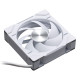 Ventilátor PHANTEKS D30 PWM Regular Airflow D-RGB L 12cm, 3 darabos szett, Fehér Ventilátor PHANTEKS D30 PWM Regular Airflow D-RGB L 12cm, 3 darabos szett, Fehér