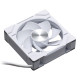 Ventilátor PHANTEKS D30 PWM reverse Airflow D-RGB L 12cm, 3 darabos Fehér Ventilátor PHANTEKS D30 PWM reverse Airflow D-RGB L 12cm, 3 darabos Fehér