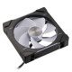 Ventilátor PHANTEKS D30 PWM Reverse Airflow D-RGB - 140mm, Fekete Ventilátor PHANTEKS D30 PWM Reverse Airflow D-RGB - 140mm, Fekete