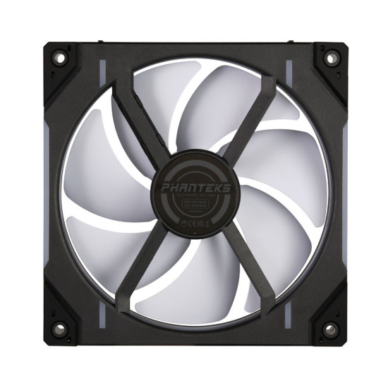 Ventilátor PHANTEKS D30 PWM Reverse Airflow D-RGB - 140mm, Fekete Ventilátor PHANTEKS D30 PWM Reverse Airflow D-RGB - 140mm, Fekete