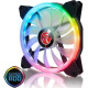Ventilátor RAIJINTEK IRIS 14 Rainbow RGB PWM 14cm 2db-os + Vezérlő Ventilátor RAIJINTEK IRIS 14 Rainbow RGB PWM 14cm 2db-os + Vezérlő