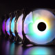 Ventilátor RAIJINTEK EOS 12 Rainbow ARGB PWM 12cm 2db-os + Vezérlő Ventilátor RAIJINTEK EOS 12 Rainbow ARGB PWM 12cm 2db-os + Vezérlő