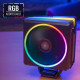 Processzor hűtő Aerocool Cylon 4 ARGB PWM 12cm Processzor hűtő Aerocool Cylon 4 ARGB PWM 12cm