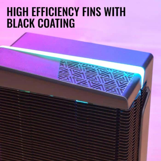 Processzor hűtő Aerocool Cylon 4 ARGB PWM 12cm Processzor hűtő Aerocool Cylon 4 ARGB PWM 12cm