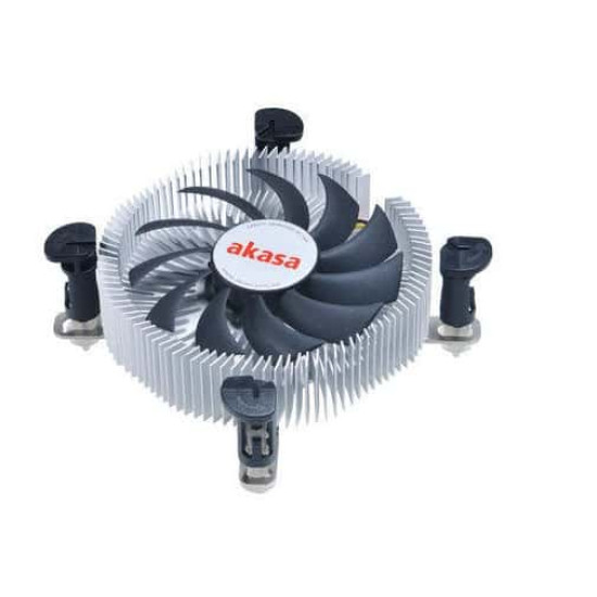Processzor hűtő Akasa AK-CC7122EP01 Low Noise ITX 775 / 115X 80mm Processzor hűtő Akasa AK-CC7122EP01 Low Noise ITX 775 / 115X 80mm