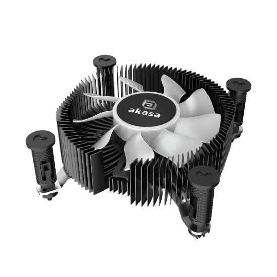 Processzor hűtő Akasa Chroma iLG aRGB S1700, low profile Processzor hűtő Akasa Chroma iLG aRGB S1700, low profile