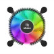 Processzor hűtő Akasa Chroma iLG aRGB S1700, low profile Processzor hűtő Akasa Chroma iLG aRGB S1700, low profile
