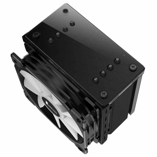 Processzor hűtő Jonsbo CR-201 Fekete RGB PWM 12cm Processzor hűtő Jonsbo CR-201 Fekete RGB PWM 12cm