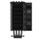 Processzor hűtő Jonsbo CR-201 Fekete RGB PWM 12cm Processzor hűtő Jonsbo CR-201 Fekete RGB PWM 12cm
