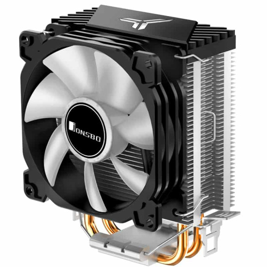Processzor hűtő Jonsbo CR-1200 Fekete ARGB 9cm Processzor hűtő Jonsbo CR-1200 Fekete ARGB 9cm