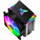 Processzor hűtő Jonsbo CR-1400 Fekete ARGB PWM 9cm Processzor hűtő Jonsbo CR-1400 Fekete ARGB PWM 9cm