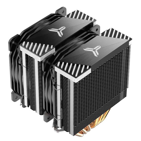 Processzor hűtő Jonsbo CR-2000GT Fekete ARGB PWM 2x12cm Processzor hűtő Jonsbo CR-2000GT Fekete ARGB PWM 2x12cm