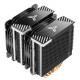 Processzor hűtő Jonsbo CR-2000GT Fekete ARGB PWM 2x12cm Processzor hűtő Jonsbo CR-2000GT Fekete ARGB PWM 2x12cm