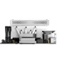 Processzor hűtő Jonsbo HX6200D ARGB Fehér PWM 12cm Processzor hűtő Jonsbo HX6200D ARGB Fehér PWM 12cm